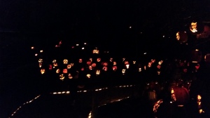 Full of amazing carved pumpkins!